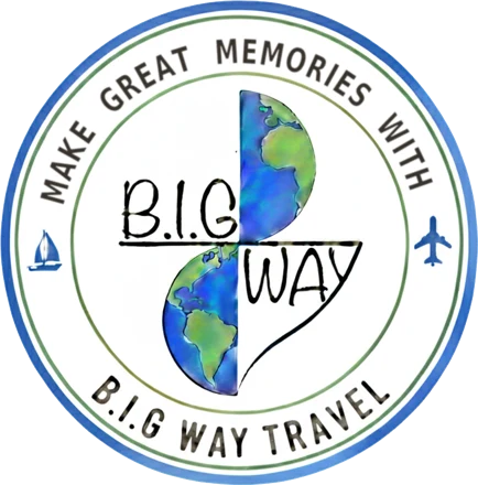 B.I.G WAY Travel stamp